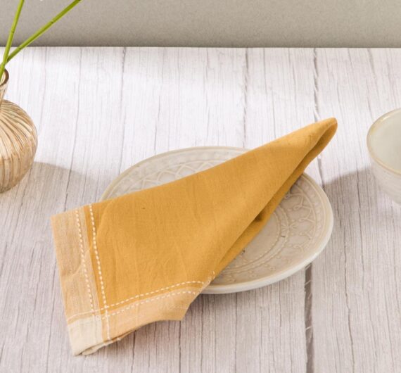 Natural Cotton Woven Tanka Napkin